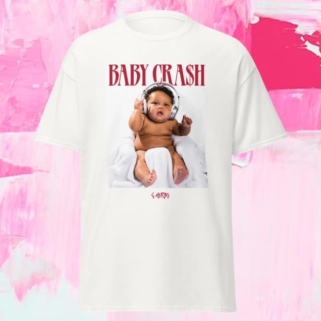 Official G Herbo Merch Baby Cra$h Youth Tees (Limited)