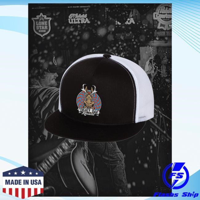 Official Treaty Oak Revival Merch Jack Rabbit Flat Bill Hat