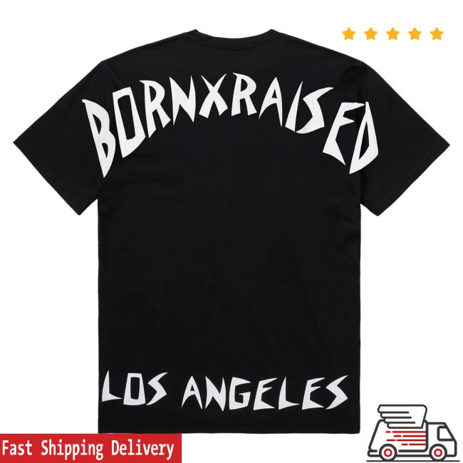 Official Born X Raised Store Shop Born X Raised Institutionalized Attractive Shirt: Black BornxRaised