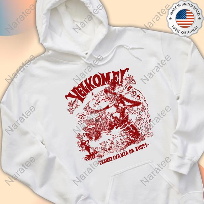 Official Velkome Store Shop Merch Transylvania Or Bust! Shirt Luiz Berger