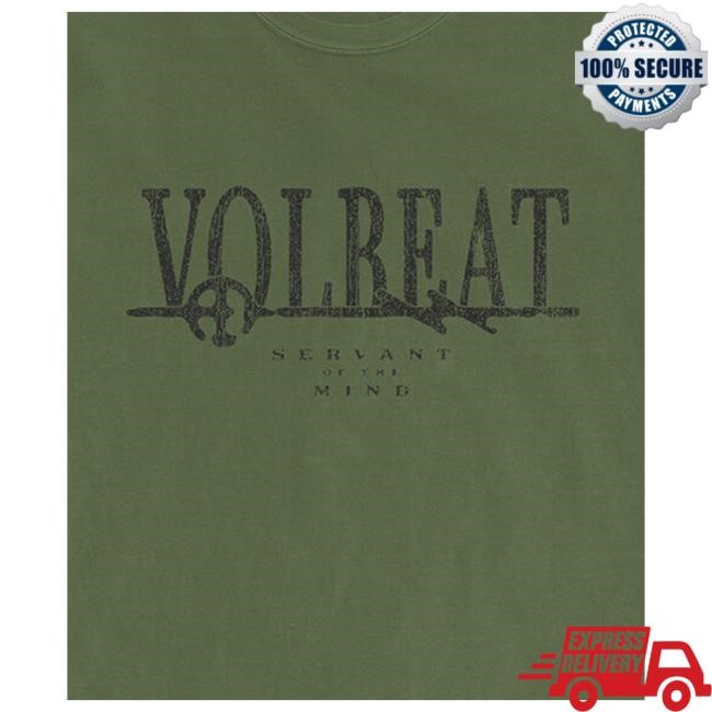 Official Volbeat Merch Store Shop Volbeat SOTM Gothic Logo Shirt 2024