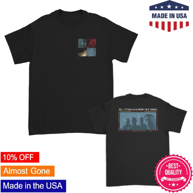 Official Jimmy Eat World Clarity 25th Anniversary T-Shirts
