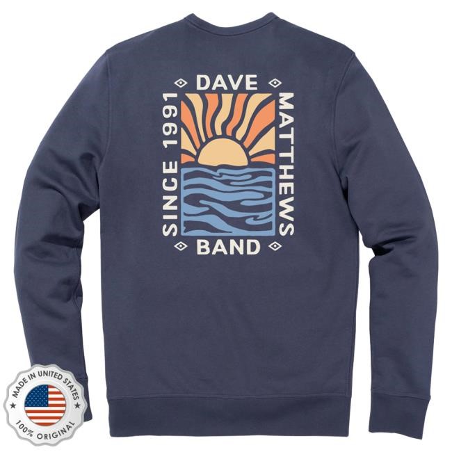 Official Dave Matthews Band Merch Store DMB Faherty Pullover Sweatshirt