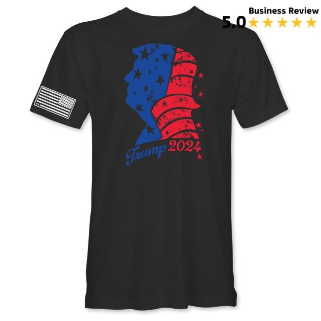 Official Hodgetwins Merch Shop Trump Profile USA Popover Shirt