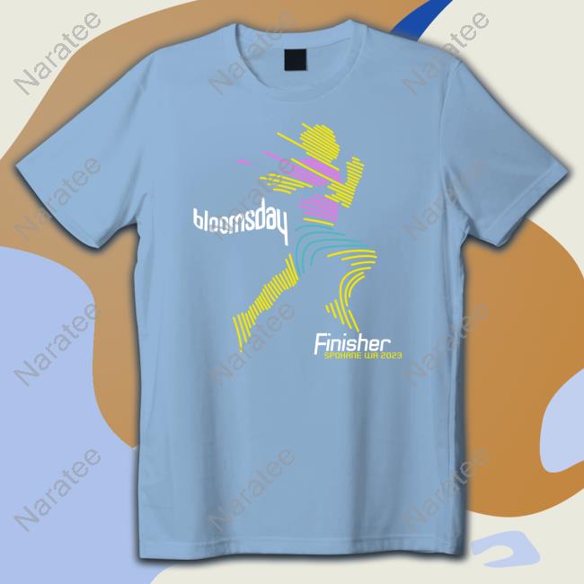 Bloomsday 2023 Finisher Shirt Bloomsday Finisher Spokane Wa 2023 Hoodie