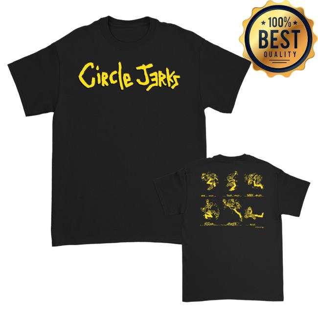 Official Kings Road Merch Store Circle Jerks Logo | Shirt 2024 Kings Road Shop CircleJerks