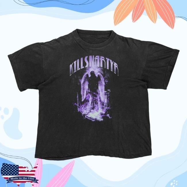 KillSMartyr Purple Angel Short Sleeve Tee