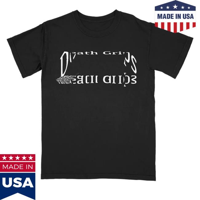Official Hello Merch Death Grips Dalmatian Black Top Shirt