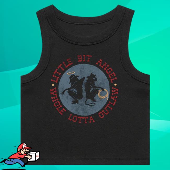 Morgan Wallen Apparel Clothing Store Shop Whole Lotta Outlaw Black Tank Top Shirt Morganwallen Merch