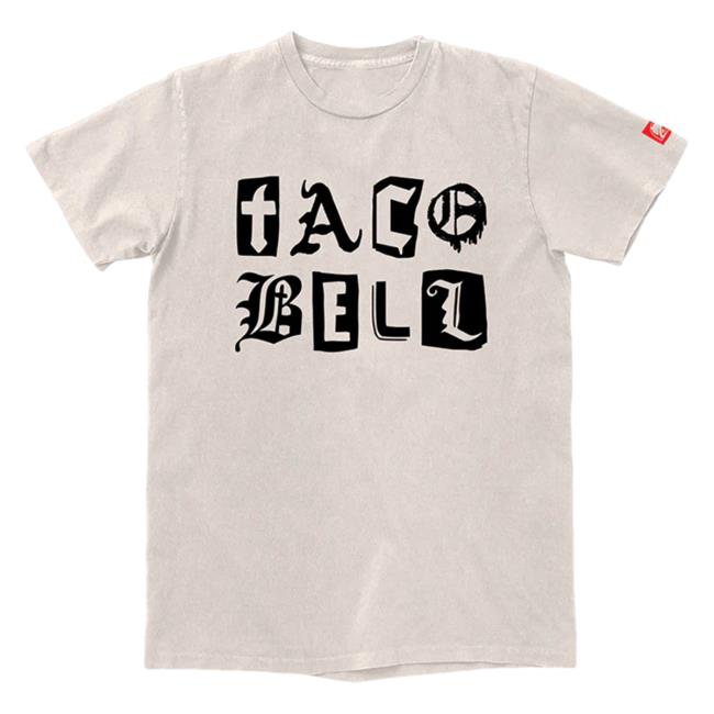 Official Taco Bell Apparel Clothing Store Shop Taco Bell Scripted Tshirt Tacobell Merch