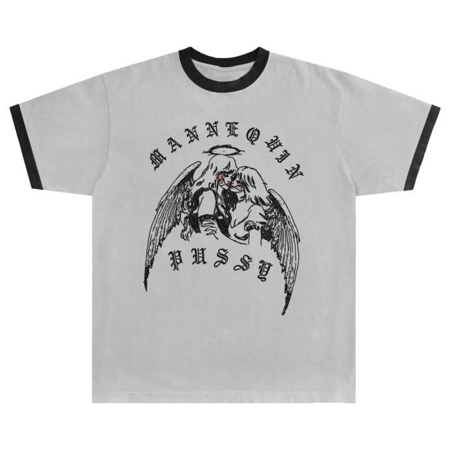 Mannequin Pussy Angel Kiss Ringer — Tour Tee Cut