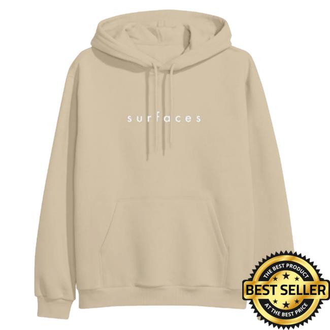 Official Merch Bar Surfaces Store Logo Crewneck Sweatshirt Sand MerchBar Shop