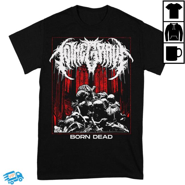Official To The Grave Rising Merch To The Grave - Born Dead Shirt Risingmerch