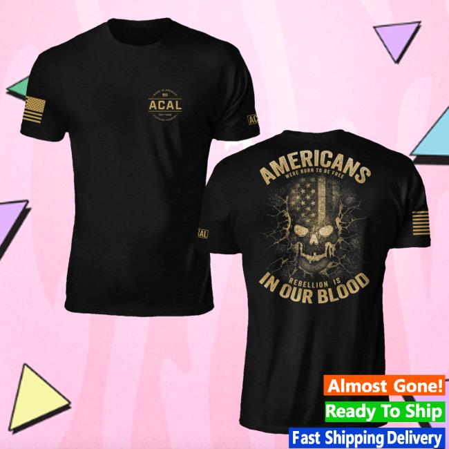 Official Acal Clothing Shop Merch American Blood Hot Shirt