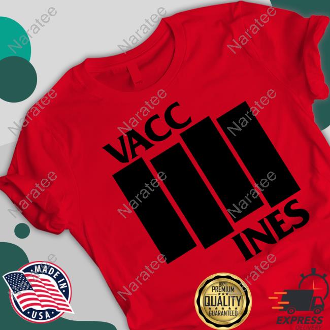 The Vaccines Vacc Ines Black Flag Shirt