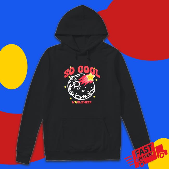 Official Cj So Cool Merch Red So Cool Worldwide Long Sleeve T Shirt Cjsocoolmerch