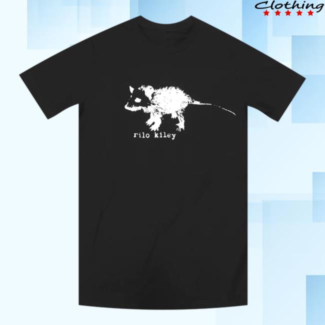 Official Hello Merch Rilo Kiley Possum Black Shirt