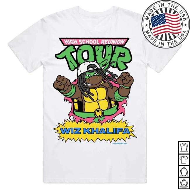Official High School Reunion Turtle Tour Shirt New
