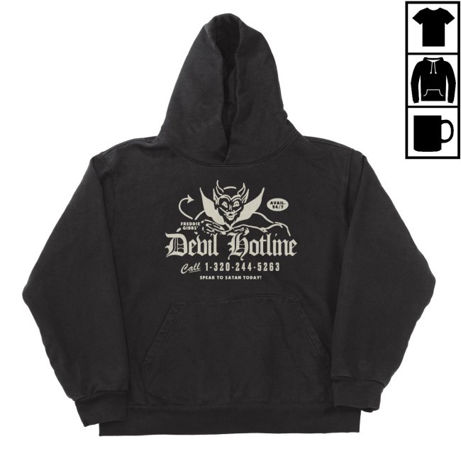 Freddi Gibbs Devil Direct Hoodie You Only Die 1nce Merch