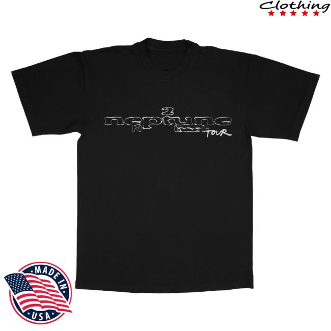 Official Sincerely Lucki 2Neptune Tour - Lone Tune T Shirt Black SincerelyLucki Deadboylife