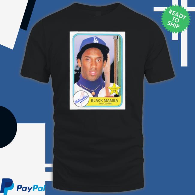 Black Mamba The Closer Rookie Card shirt