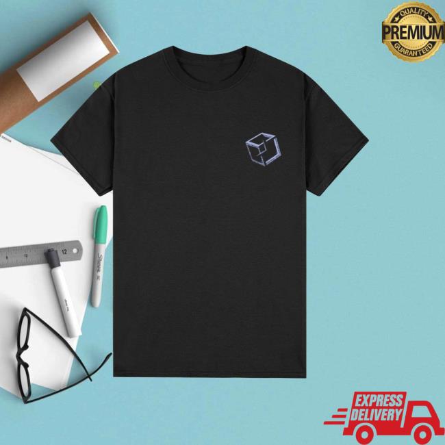 Official Louis Tomlinson Tour Store Shop Merch | World Tour Cube Black Essential T Shirt - Latin America