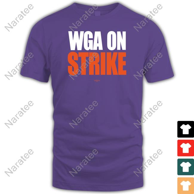 Official Wga On Strike Shirt Bill Oakley