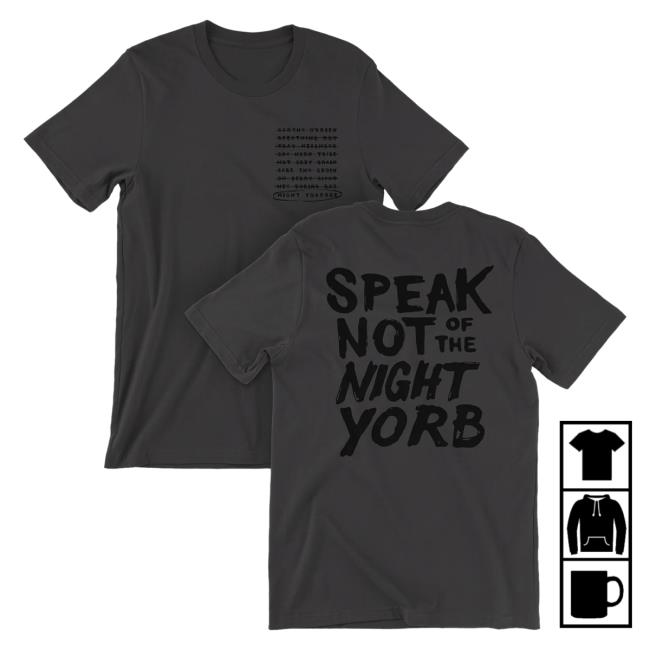 Official Dropout Tv Dropout Merch Store Shop Night Yorb Anagram Tee