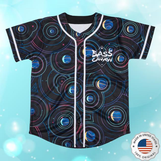 Excision Merch Planets Baseball Jersey