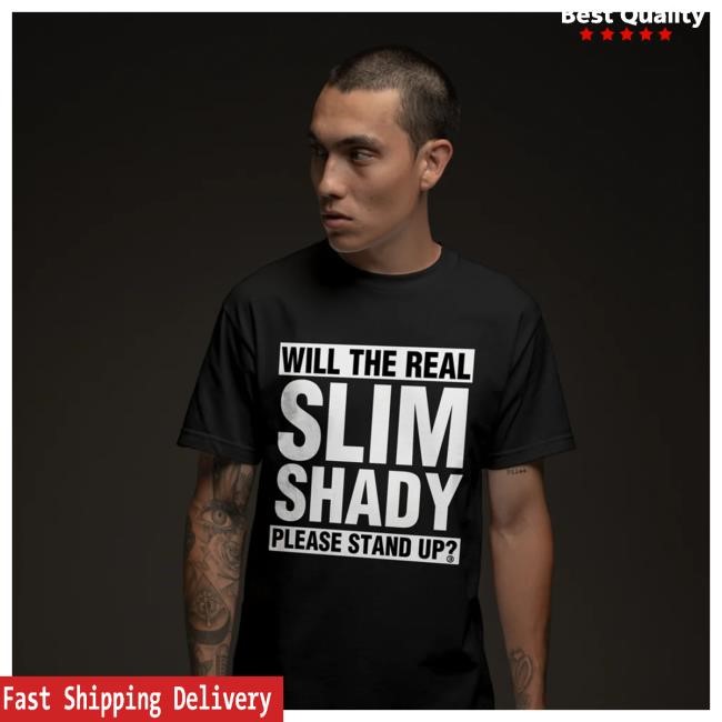 Please Stand Up T Shirt - Official Eminem Online Store