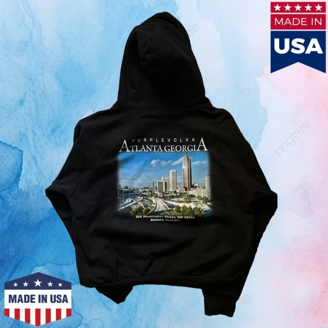 “Atlanta, Georgia” Sweatshirt Hoodie By Cryingvault