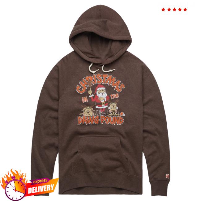Official Homage Merch Store Homage Cleveland Browns Christmas Hoodies Homage Apparel Clothing Shop