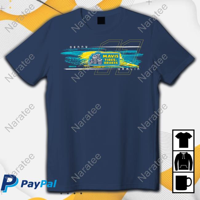 Official Denny Hamlin Mavis Tires & Brakes Tee