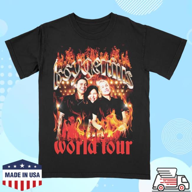 Official Boygenius Merch Store World Tour Shirt 2024