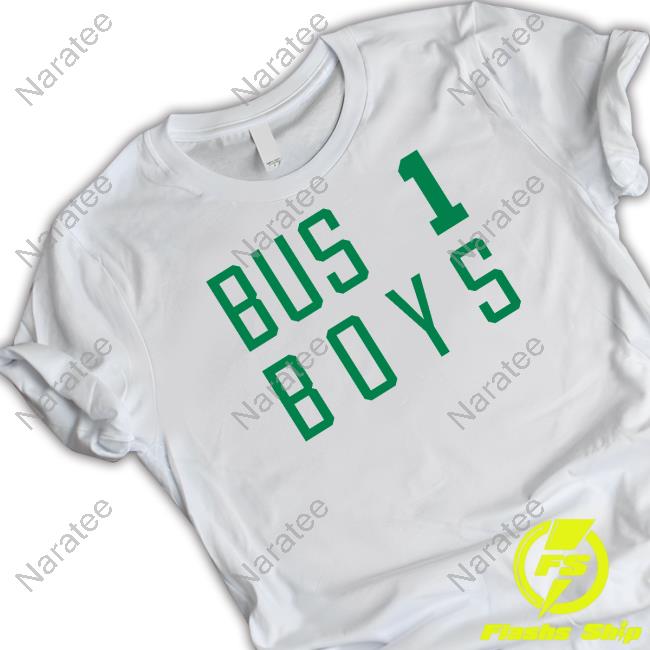 Bus One Boys White Hoodie