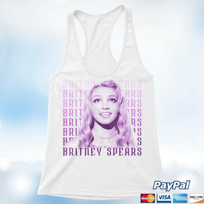 Official Britney Spears Merch Store Britney Spears Lucky Tank Top (Women) New Shirt Britney Spears Apparel Clothing Shop BritneySpears