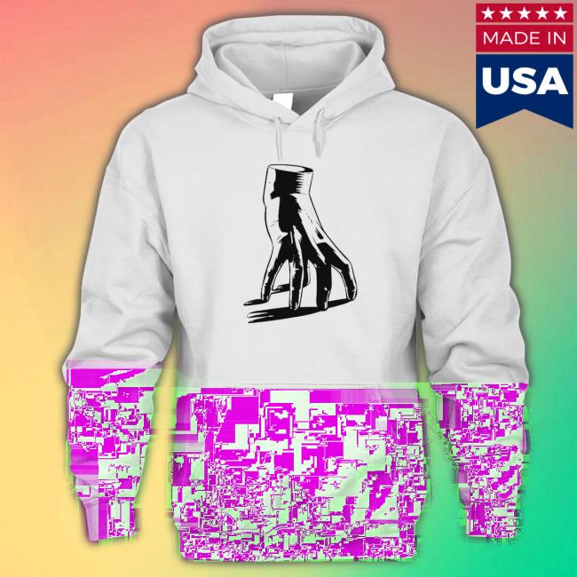 Wednesday Thing Scary hand art Sweatshirt