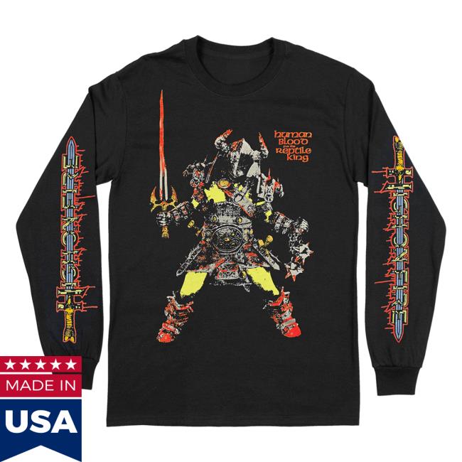 Death Wish Store Deathwish Inc High On Fire Sword Black Long-Sleeve Deathwishinc