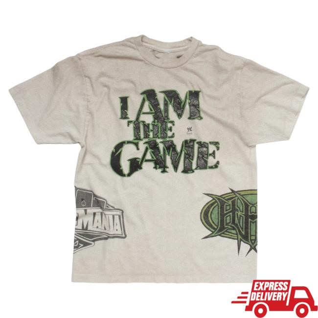 Official Travis Scott Merch Store Travis Scott CJ X The Game Tshirt (Triple H) TravisScott