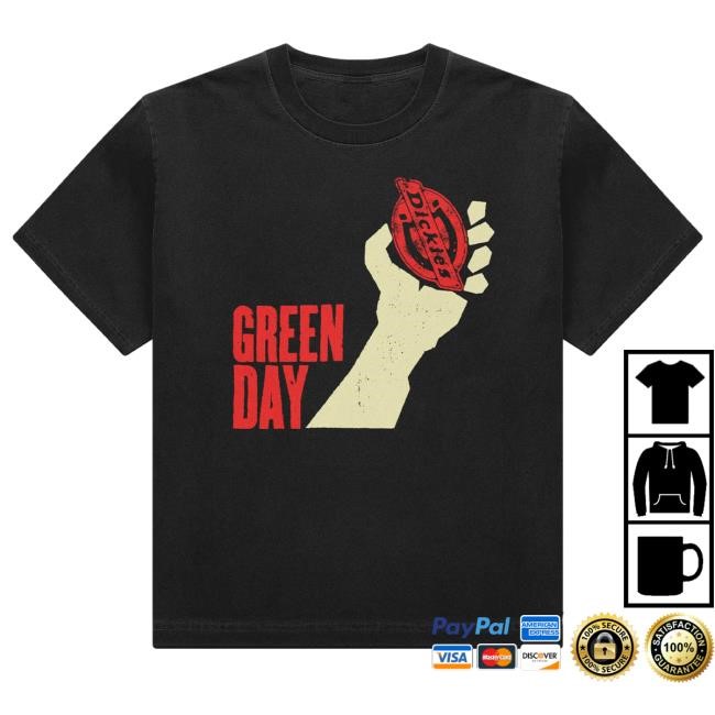 Dickies Heart Grenade New Shirt Green Day