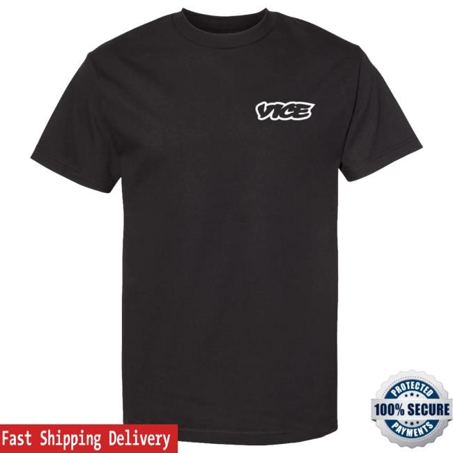 Vice Black OG Logo Left Chest Shirt VICE Merch