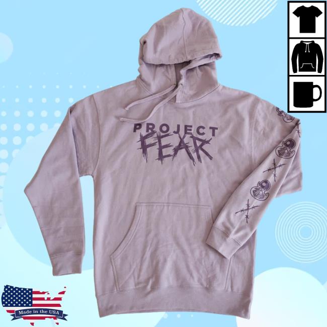 Project Fear - Lavender Long Sleeve Hoodie