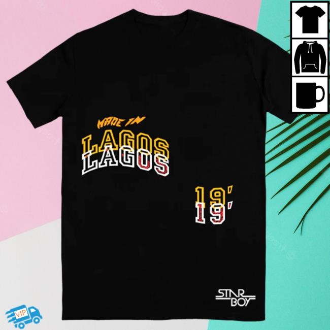 Official Wizkid MIL T Shirt | Black
