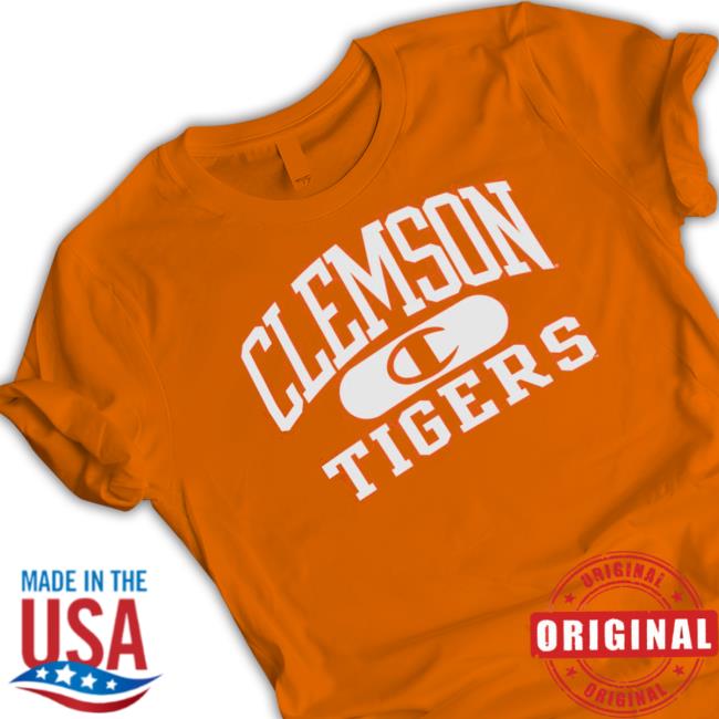 NCAA Shop Champion Clemson Tigers Arch Pill Sweatshirt
