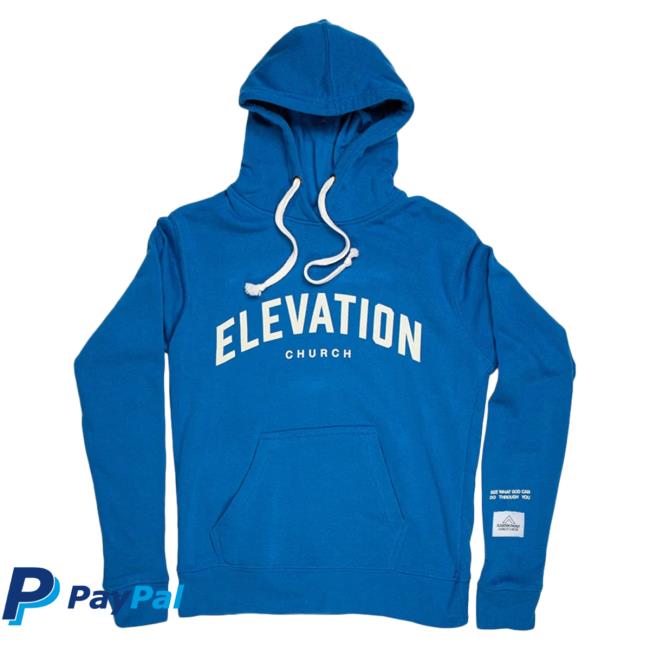 Official Elevation Church Merch Store Elevation Church Elevation Royal Blue Attractive Hoodie Elevation Church Apparel ElevationChurch