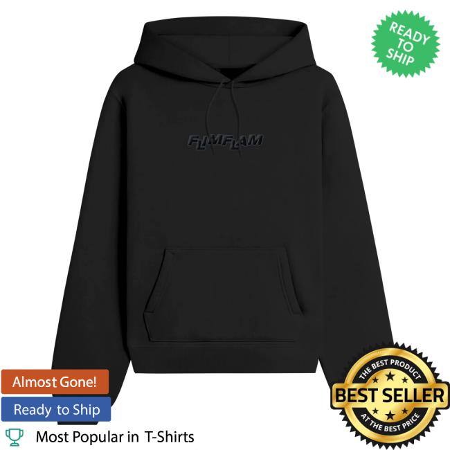 Official The Official Flim Flam Shop Merch Store – Flamingo Bat Wing Pullover Sweatshirt Black