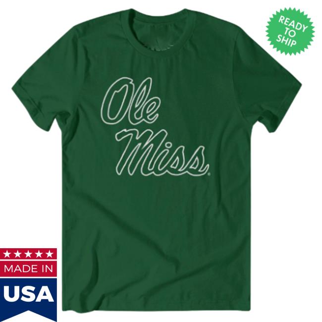 Get Ready For March Madness With St. Patrick's Day NCAA Ole Miss Tees