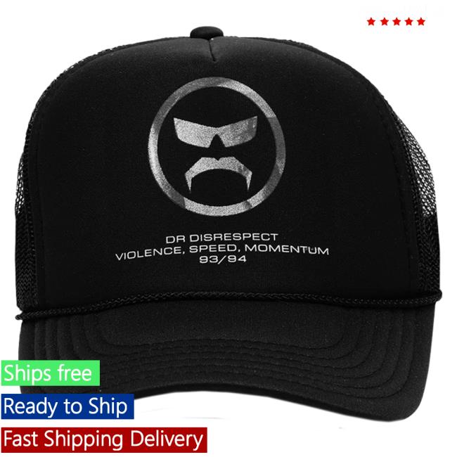 Official Dr Disrespect Merch Champions Club Alpha Trucker Hat