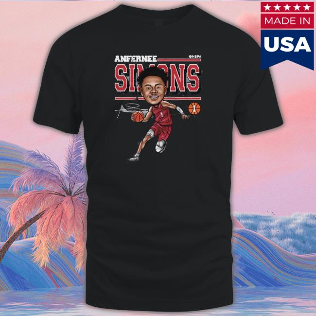 Anfernee Simons Portland Cartoon Signature Shirts