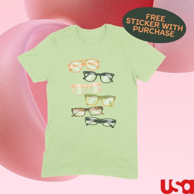 Gmm Merch Official Mythical Store Link's Glasses Evolution 2024 Shirt